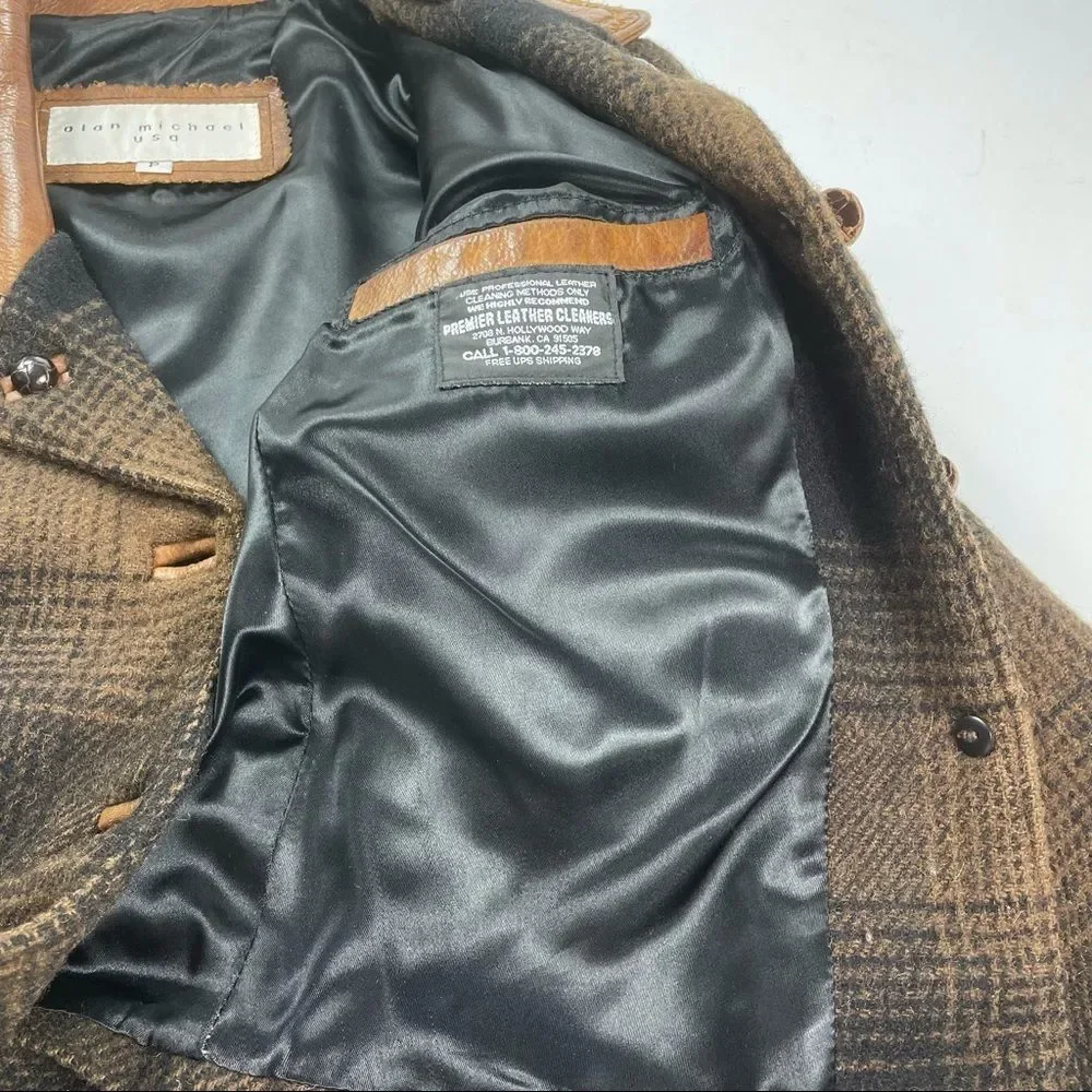 Vintage Alan Michael Western Plaid Blazer